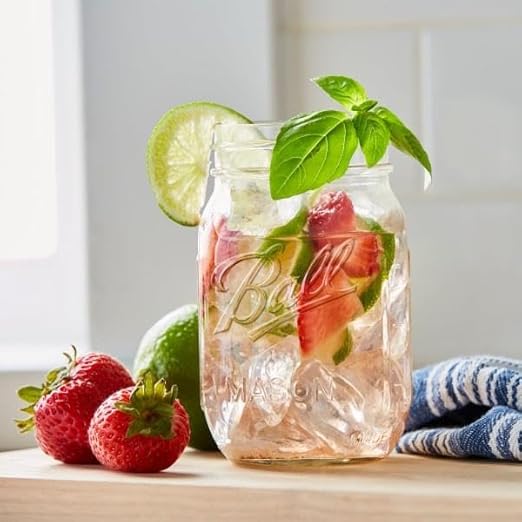Ball Glass Mason Jar, Regular Mouth, Pint Size, 16 OZ - Image 6