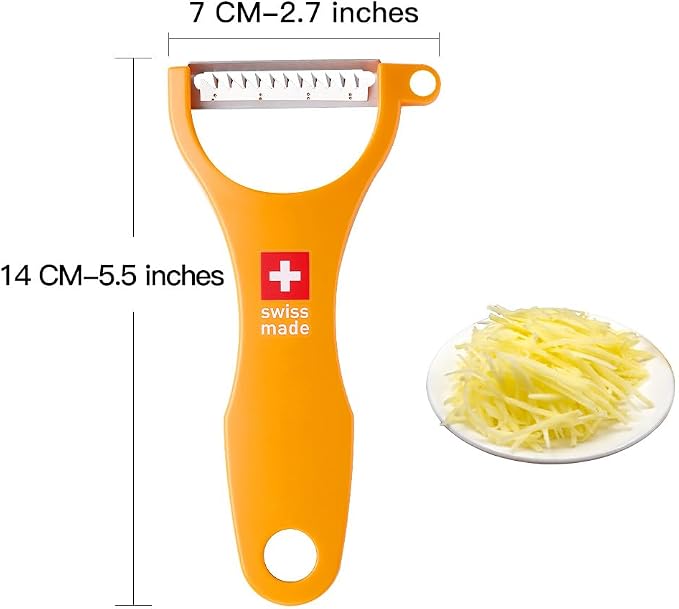 Original Swiss Made Peeler Vegetable&Fruits stainless steel blade Peeler - Image 2