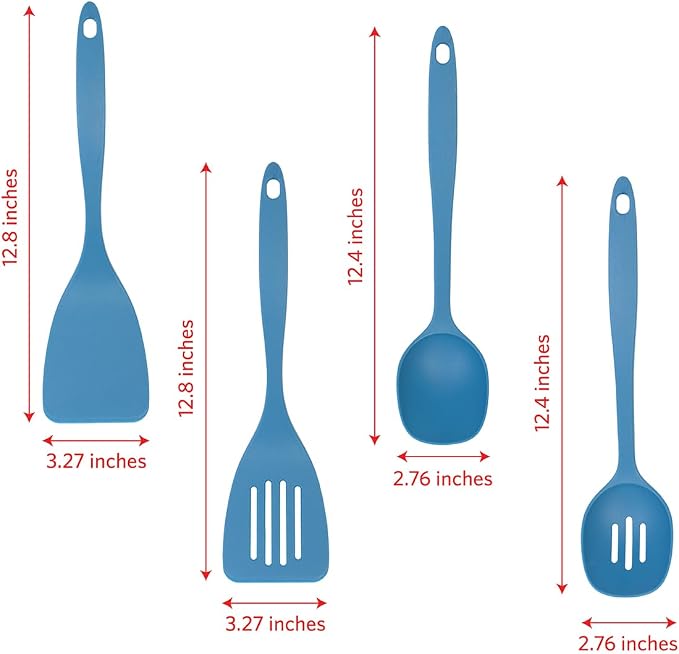 Glad Kitchen Utensils Set, Spaghetti Server, and Turner Spatula Set - Image 4