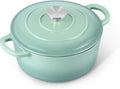 E-far 3 Qt Enameled Cast Iron Dutch Oven by E-far