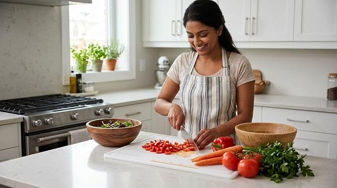 FARBERWARE Extra-Large Plastic Cutting Board, 15x20 Inch Dishwasher-Safe - Image 10