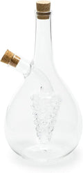 Fox Run Grape Motif Oil and Vinegar Cruet Dispenser Bottle by foxrunbrands