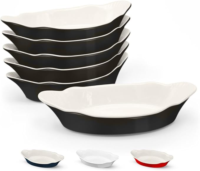Au Gratin Baking Dishes, by Kook, Mini Casserole Dish, by Kook