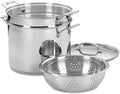 Cuisinart 4-Piece Cookware Set, 12 Quarts, Chef's Classic Stainless Steel by Cuisinart