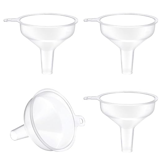 Small Funnel 4 Pack Food Grade Water Bottle Funnel by Unknown