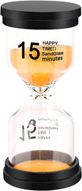 Sand Timer, Sand Timers Colorful 15 Minutes Sandglass Timer by Monsin