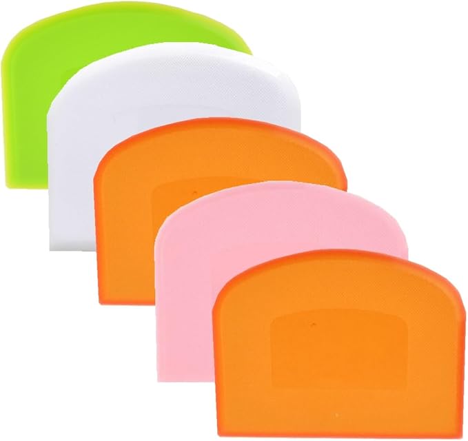 Bench Scraper, Dough Scraper, Bowl Scraper, Food Scraper Tool, Cake Scraper and by Truloven