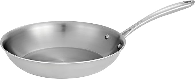 Tramontina Boston Tri-Ply Clad Stainless Steel 10-Inch Frying Pan, by Tramontina