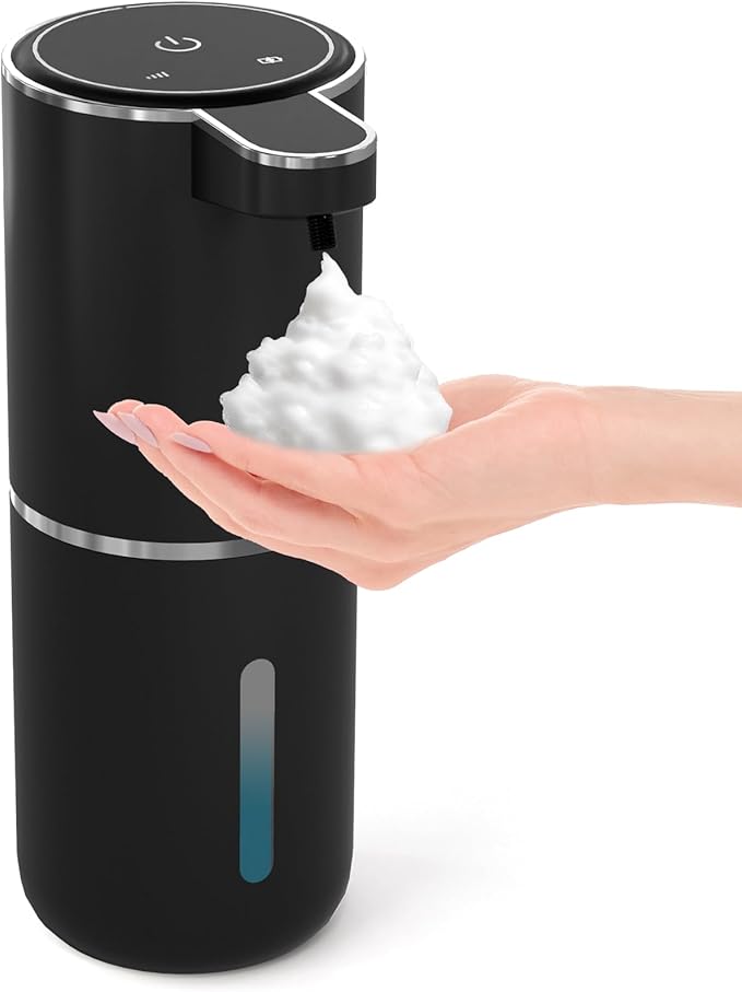 Automatic Foaming Soap Dispenser, Touchless Foam Soap Dispenser, 12.8oz by MTYGK