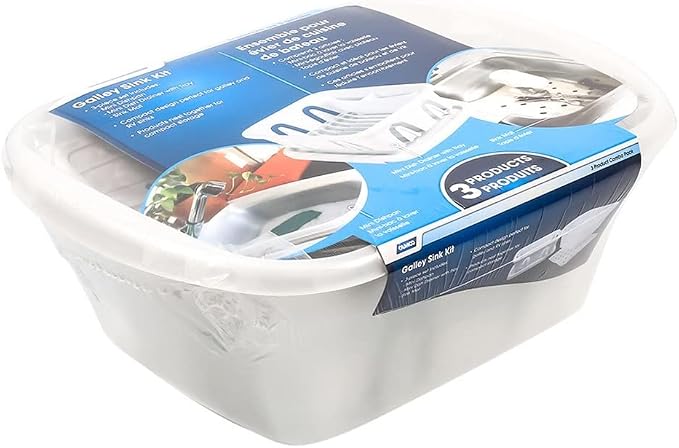 Camco 43517 White Sink Kit by Camco