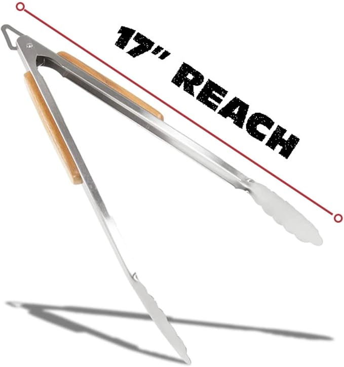 BBQ-AID Pro BBQ Tongs for Grill - Image 2