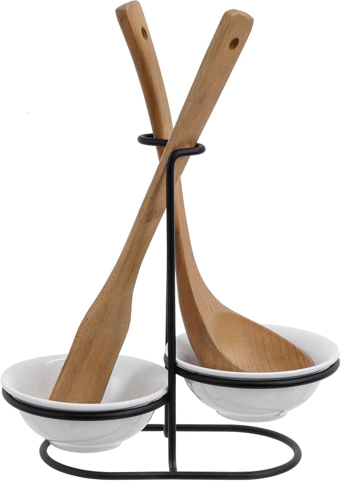 MyGift Countertop Ceramic Spoon Rest by MyGiftHome