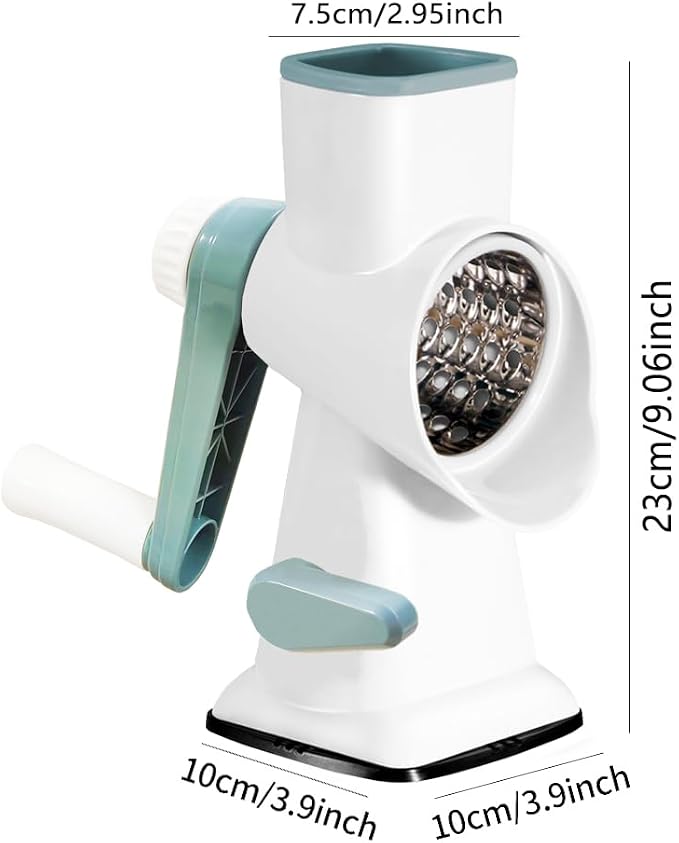 Dachenus Cheese Grater Rotary Cheese Grater, Versatile Cheese Shredder - Image 5
