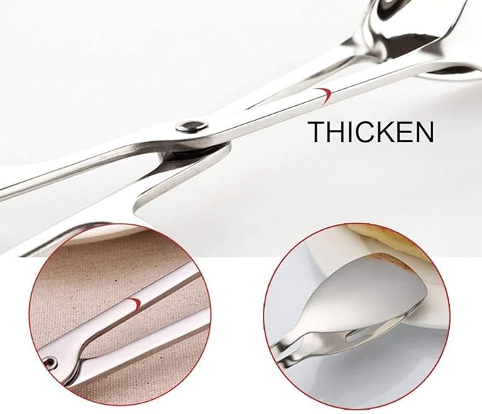 KEBE 2-PACK Serving Tongs for Cooking Buffet Party Catering, Thickening Food - Image 6