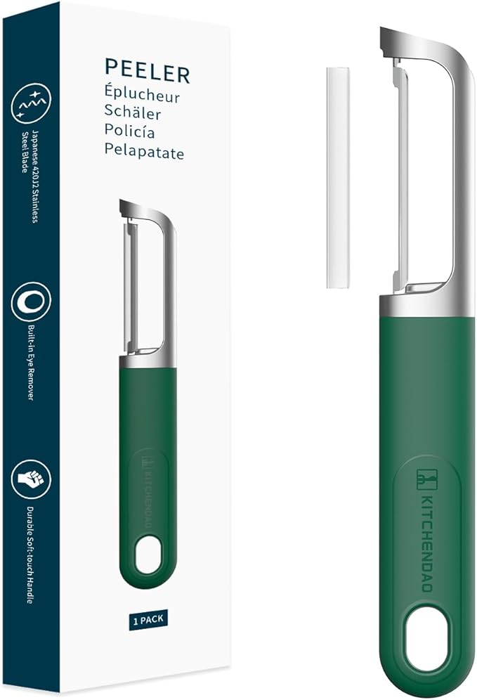 KITCHENDAO Swivel Vegetable Potato Peeler by KITCHENDAO