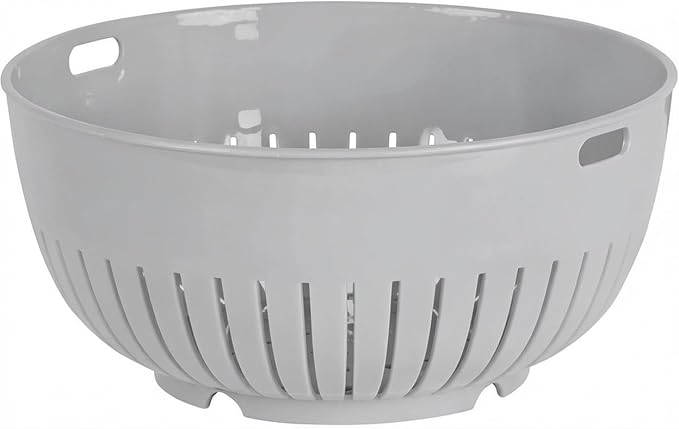 Hutzler Mini Food Colander Strainer, 6.25 Inch Diameter, BPA Free by HutzlerManufacturingCo