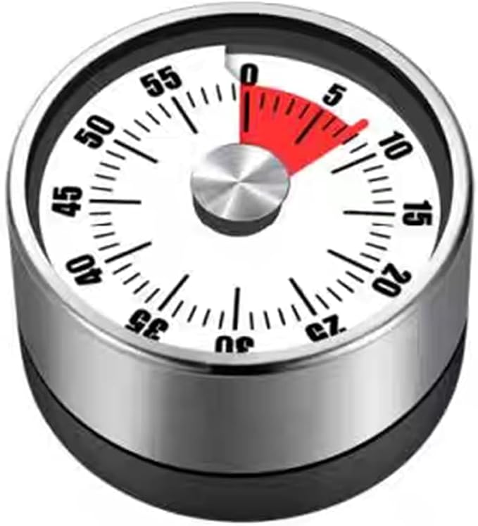Digital Kitchen Timer for Cooking, Loud Alarm, Magnetic Back by Ankuce