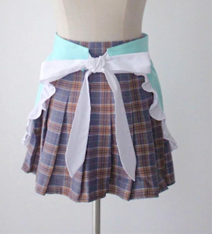 CRB Fashion Waist Apron Kitchen Cooking Restaurant Cotton Bistro Half Aprons - Image 3