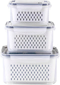 3Pack Fridge Food Storage Container Set by Ronanemon