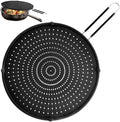 Silicone Splatter Screen for Frying Pan, 13inch Grease Splatter Guard, by Apidgrowth