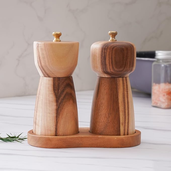 Salt and Pepper Grinder Set - Image 3