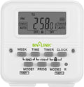 BN-LINK Indoor Digital Light Timer, 7 Day Programmable Plug by BN-LINK