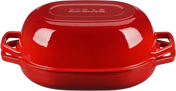 EDGING CASTING Enameled Cast Iron Oval Dutch Oven Pot - Image 7