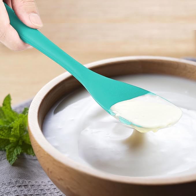 Upgrade Silicone Spatula Spoon Set, VOVOLY Heat Resistant Rubber Spoonula - Image 6