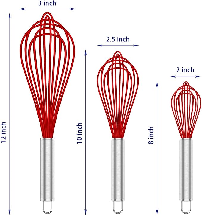 OYV Silicone Rubber Whisk, Premium Whisks - Image 7