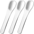 Pndeyo 3pcs Mini Stainless Steel Makeup Spatula, Reusable Cosmetic Cream by Pndeyo