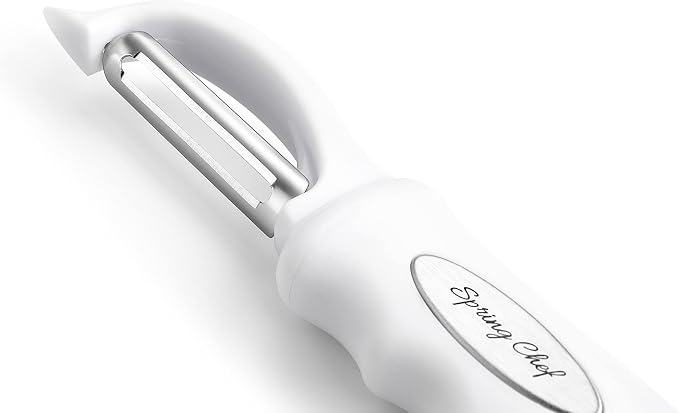 Spring Chef Premium Swivel Vegetable Peeler, Comfrotable Handle and Ultra Sharp - Image 8