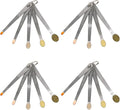 4Pack Mini Measuring Spoons Set, Heavy Duty Stainless Steel Teaspoon by BERYLER