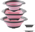 Collapsible Colander and Strainer, Silicone Strainer Colanders & Food Strainers by LogFaadCoi