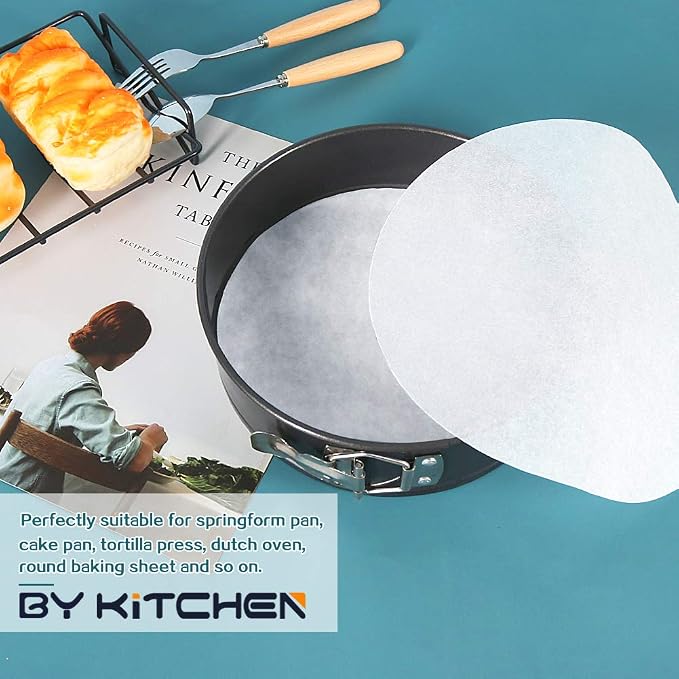 Baking Parchment Circles, 12 Inch Non Stick Baking Parchment Paper - Image 4