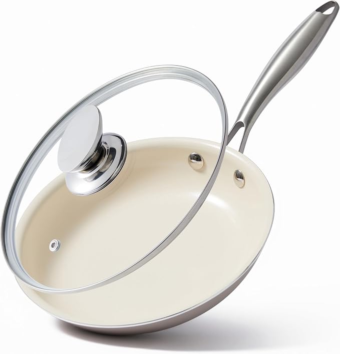 9.25 Inch Ceramic Nonstick Frying Pan by Unknown