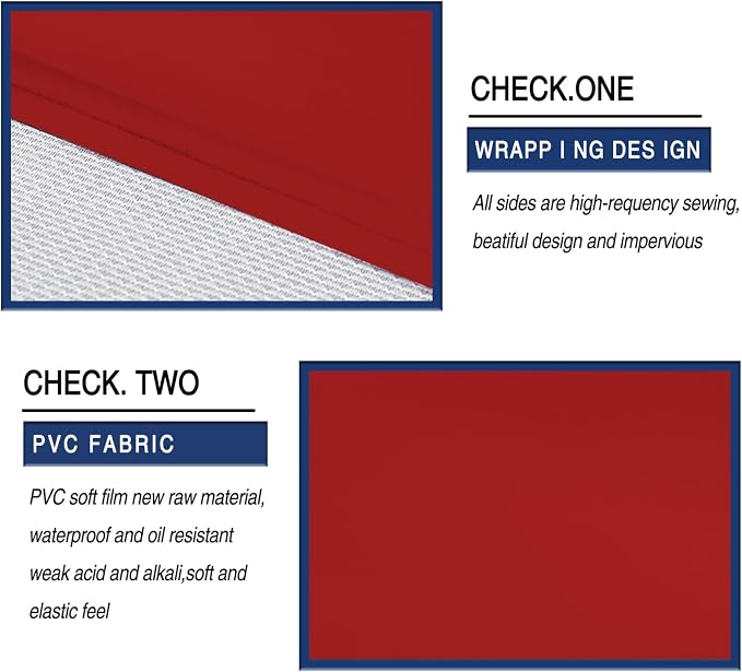 Homsolver Heavy Duty Vinyl Waterproof Apron - Image 4