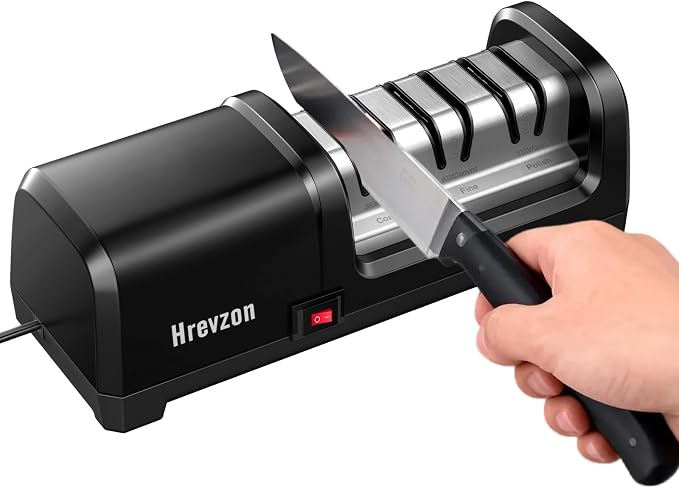 Knife Sharpener Electric for Kitchen Knives, by Unknown