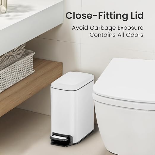 Cesun Small Bathroom Trash Can - Image 7