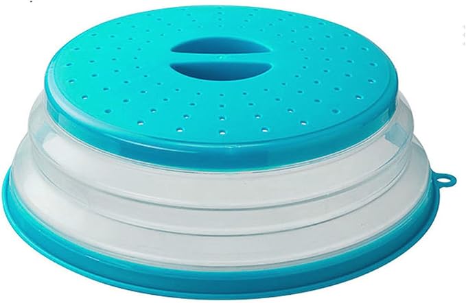 Collapsible Microwave Splatter Cover, 10.5 Inch, Dishwasher-safe, Microwave by JYYHSF