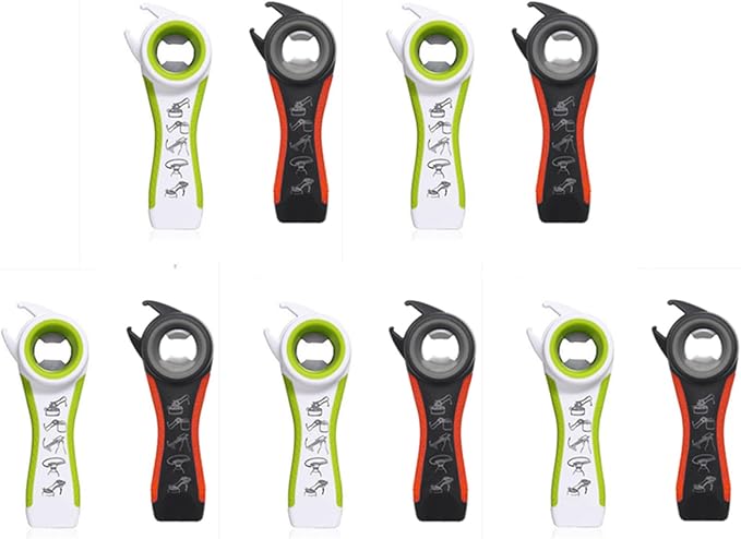 5 In 1 Multi Function Stainless Steel Plastic Can Jar Bottle Open Tighten by Love+Life+Love+Family