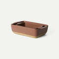 Mora Ceramic Set of 2 Baking Dishes by MORA