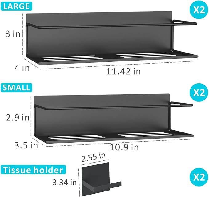 Magnetic Spice Rack For Refrigerator, Magnetic Fridge Shelf For Kitchen - Image 2