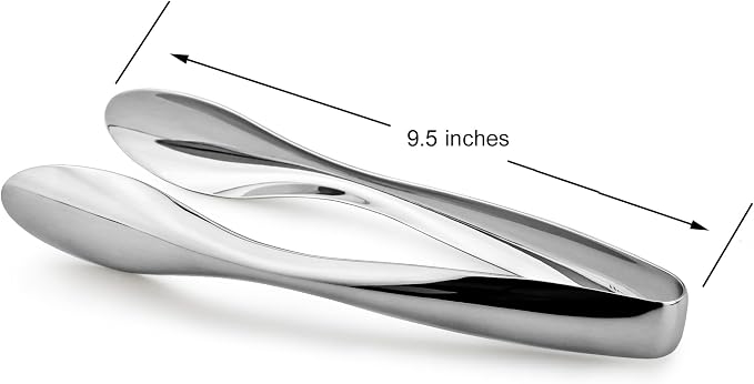 Cuisinox Polished Stainless Steel Serving Tongs - Image 7