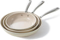 Redchef Nonstick Frying Pans Set, Ceramic Pan Skillet, Non Toxic Pans by Redchef