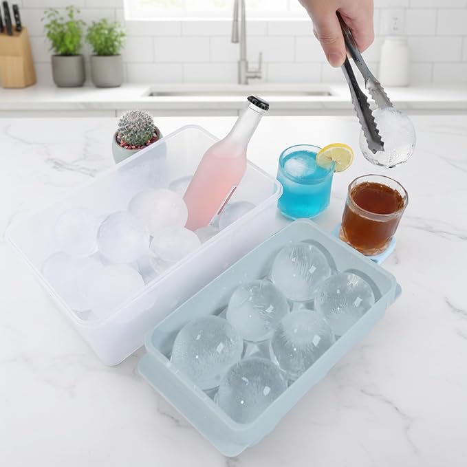 Large Ice Ball Maker Mold, 1.9" Round Ice Cube Mold - Image 5