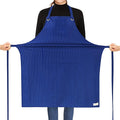 ROTANET Stripe Stretch Apron for Men Women Chef Big and Tall Large Striped by ROTANET