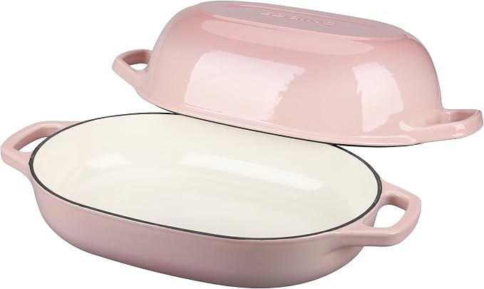 EDGING CASTING Enameled Cast Iron Oval Dutch Oven Pot - Image 4