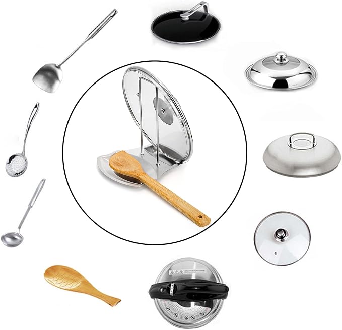 Lawei 3 Pack Lid and Spoon Rest - Image 6
