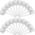 Patelai 20 Pack 15ml/15cc Plastic Tablespoon White Measuring Spoons Long Handle by Patelai