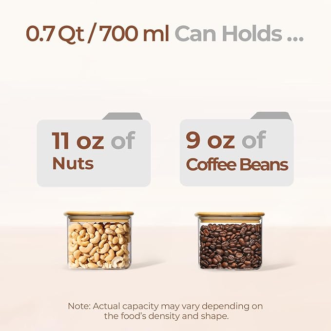 ComSaf 0.7 Qt Rectangle Glass Storage Containers - Image 3